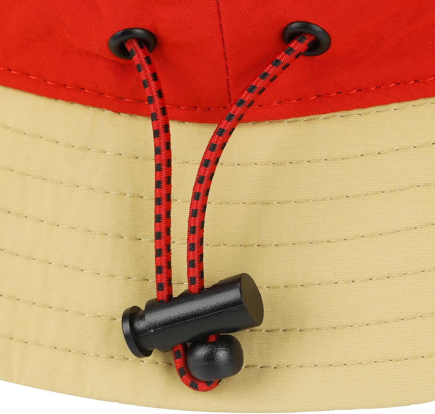 Chapeau bucket tan Ace One Piece Live Action adulte avec poche latérale – Image 7