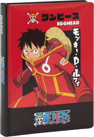 Agenda scolaire One Piece 12 mois, 320 pages couleur 13 x 31