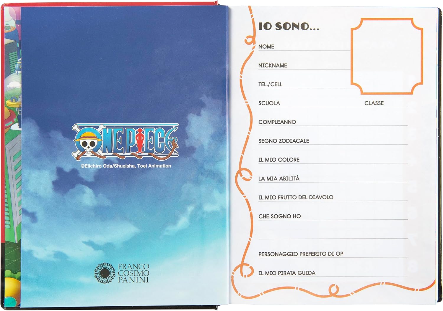 Agenda scolaire One Piece 12 mois, 320 pages couleur 13 x 31 – Image 3
