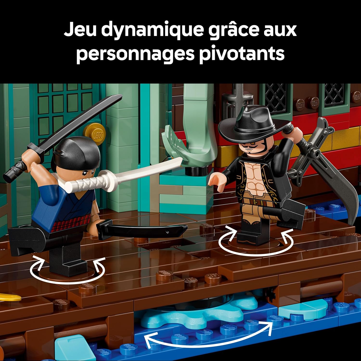 LEGO ONE PIECE Baratie 75640 avec 10 minifigurines dont Luffy – Image 5