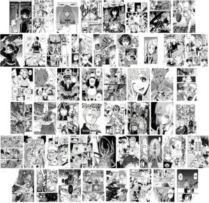 Lot de 50 panneaux muraux One Piece en carton de 300 g/m²