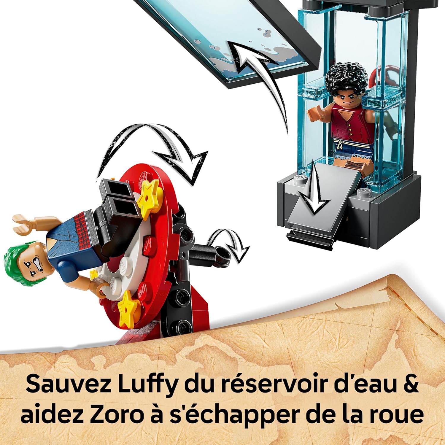 LEGO One Piece chapiteau de Baggy avec 4 minifigurines 75637 – Image 4