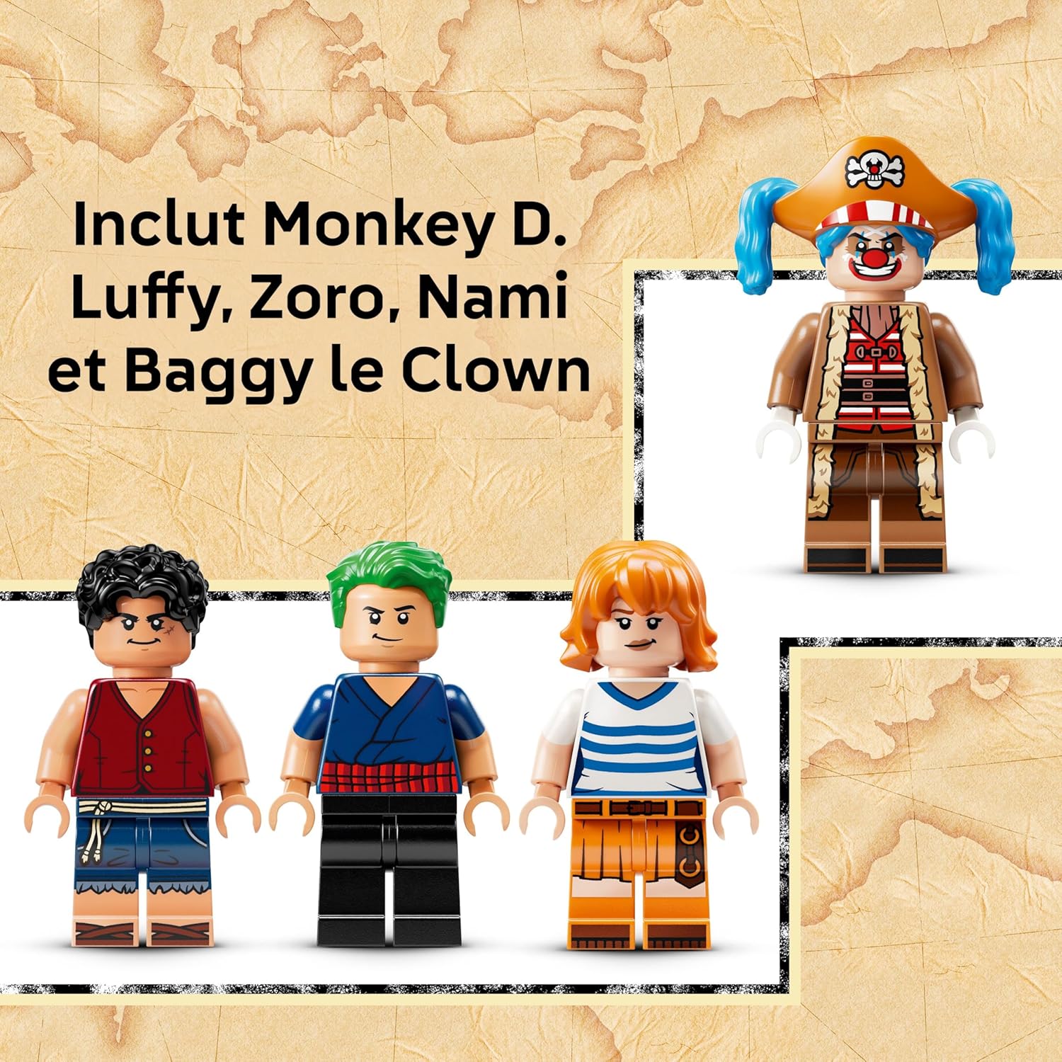 LEGO One Piece chapiteau de Baggy avec 4 minifigurines 75637 – Image 5