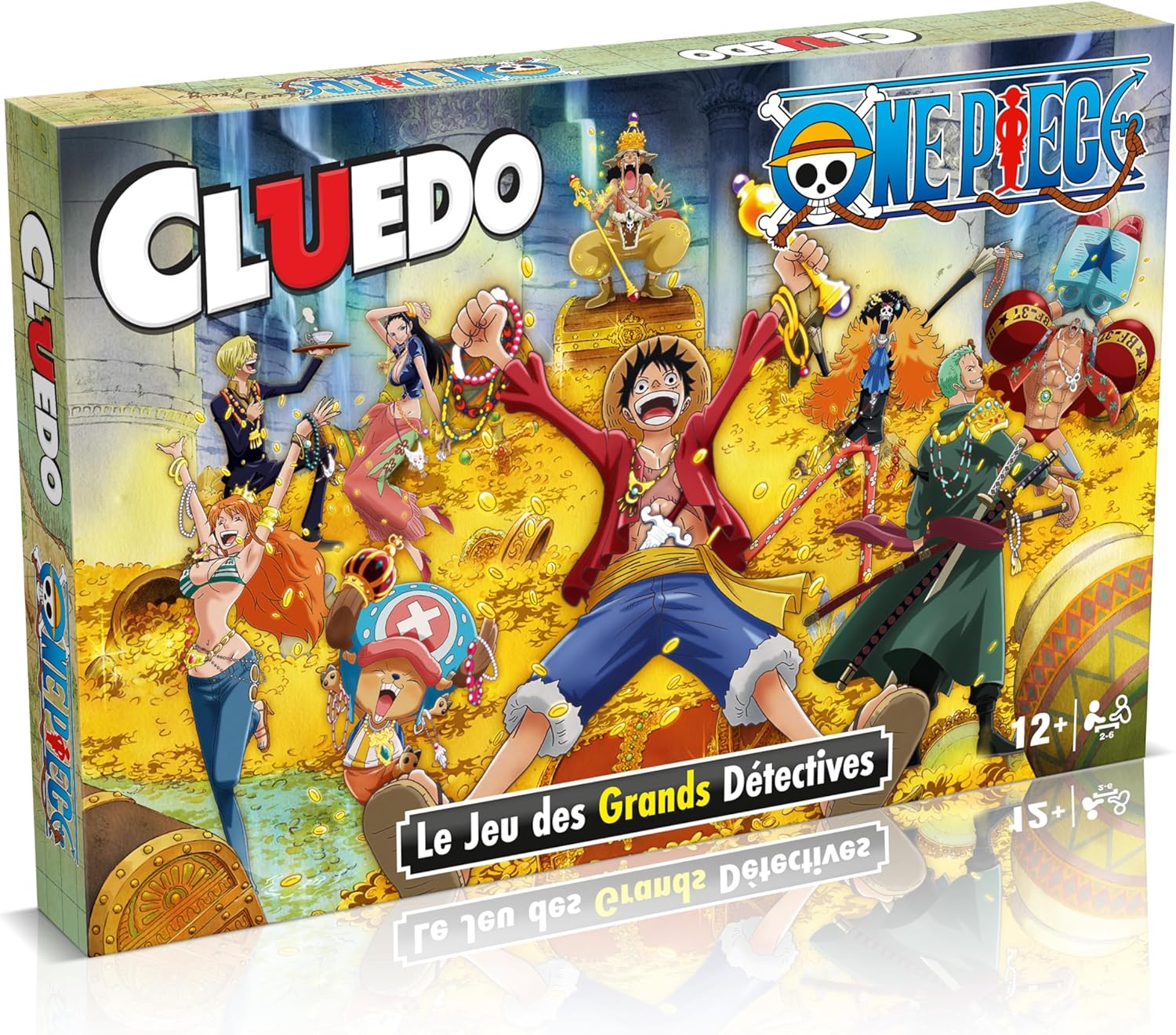 Cluedo français One Piece, jeu d'enquête famille 2 à 6 joueurs dès 12 ans – Image 2