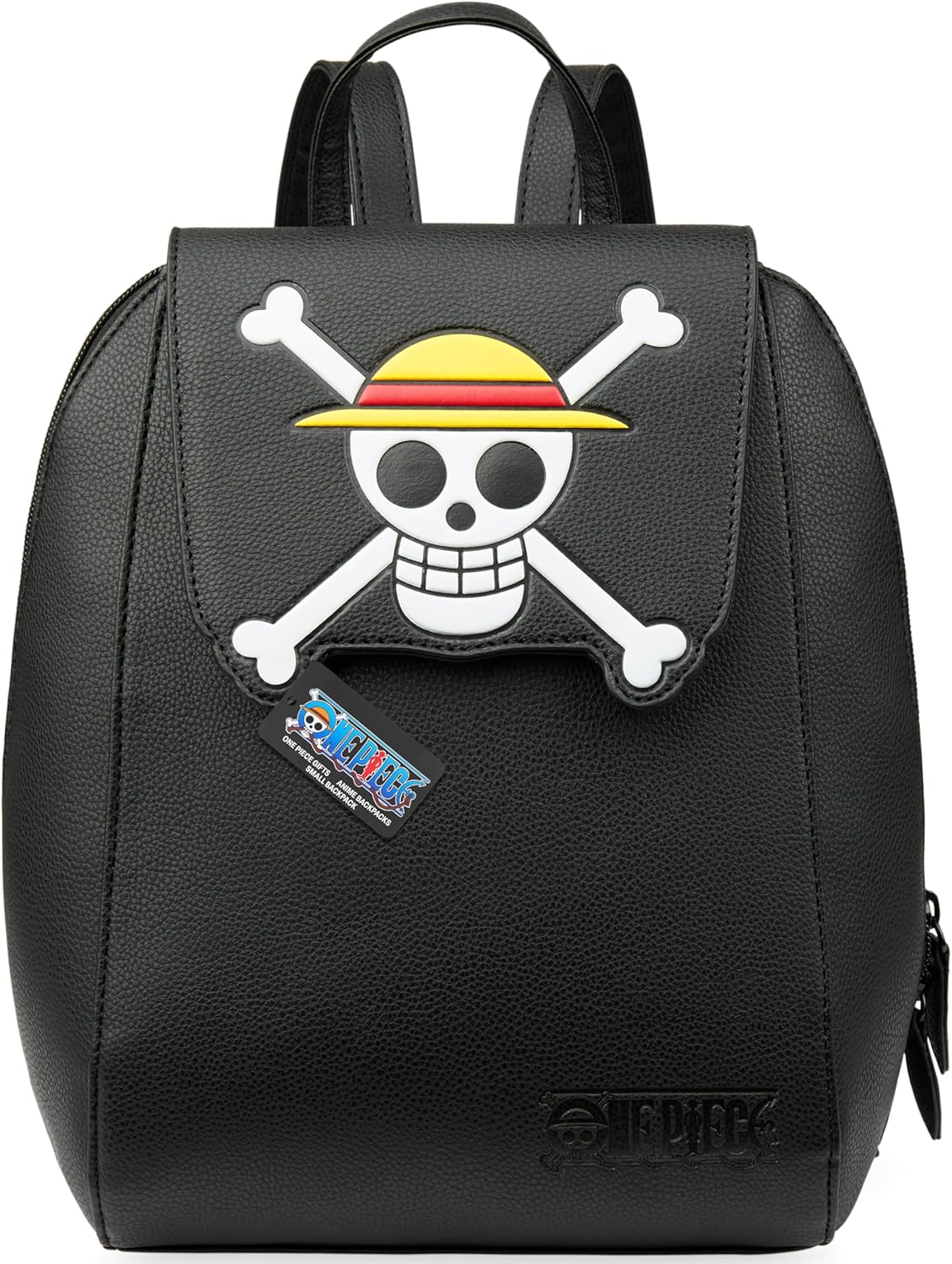 Sac à dos One Piece kawaii en similicuir PU pour femme et ado