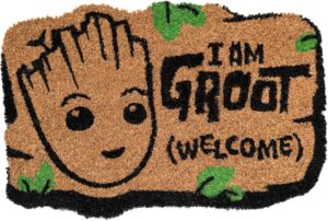 Paillasson Marvel Groot en coco 40 x 60 cm antidérapant