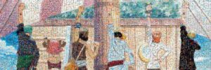 Puzzle One Piece Mosaic Art Mark of Fellow 950-27