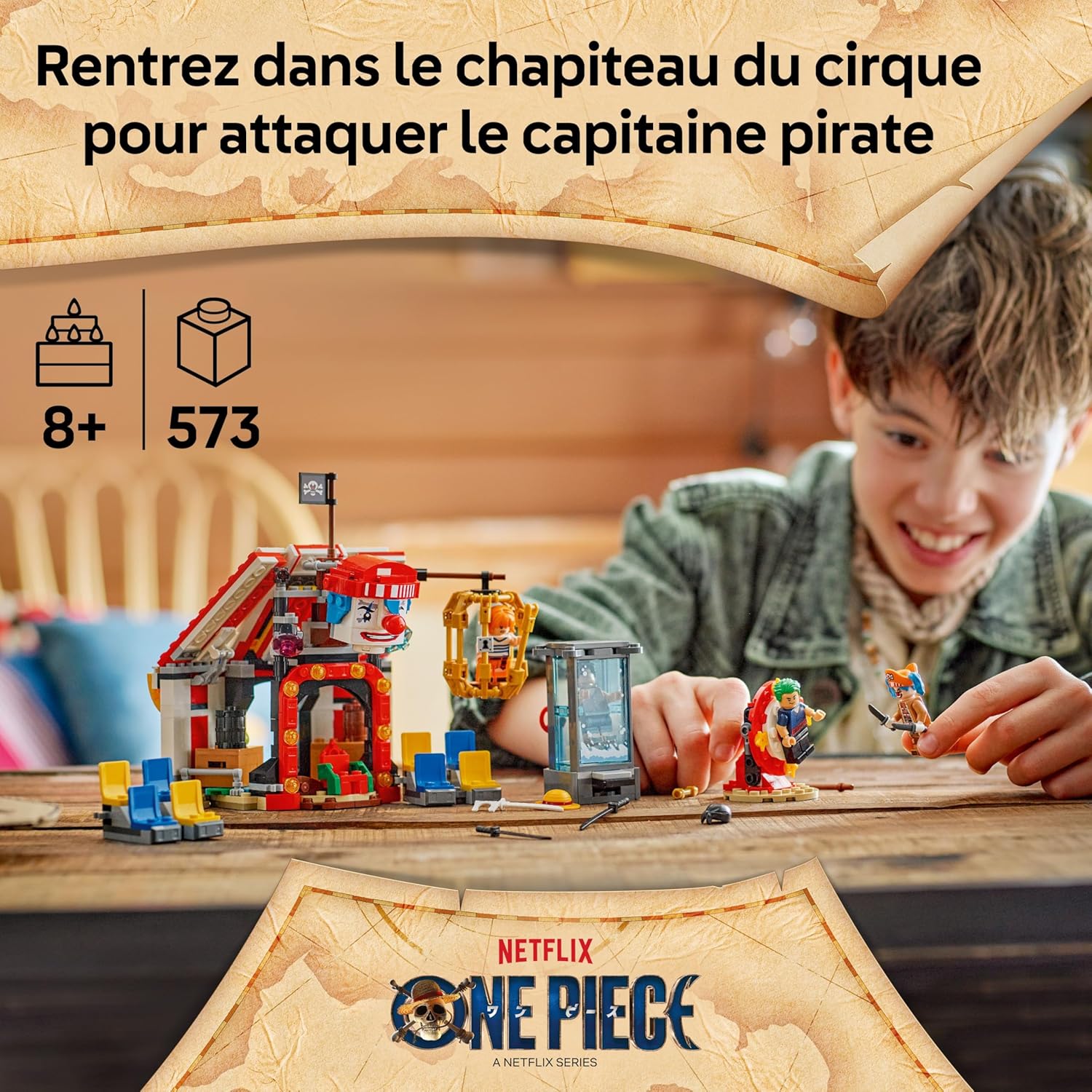 LEGO One Piece chapiteau de Baggy avec 4 minifigurines 75637 – Image 2