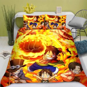 Parure de Lit One Piece Luffy & Ace 200X200CM