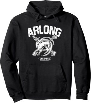 Sweat à capuche One Piece Arlong, logo Pirates Crossbone
