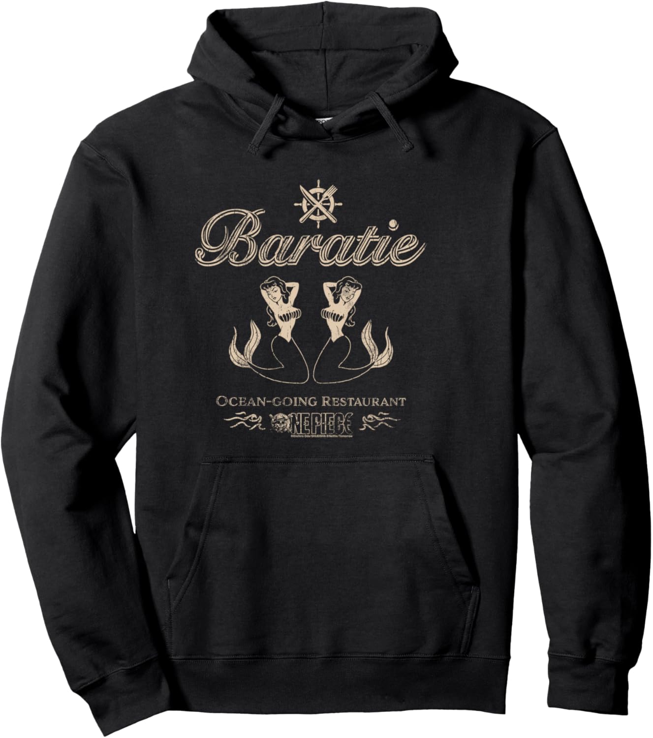 Sweat à capuche One Piece Baratie pour fans de Monkey D. Luffy