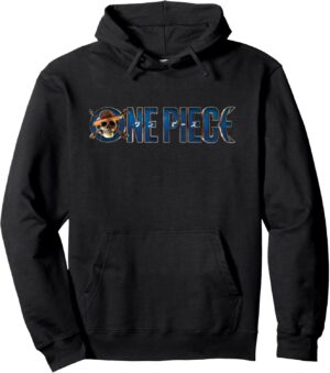Sweat à capuche logo Monkey D. Luffy One Piece Live Action