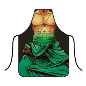 Tablier One Piece Roronoa Zoro Tenue Verte
