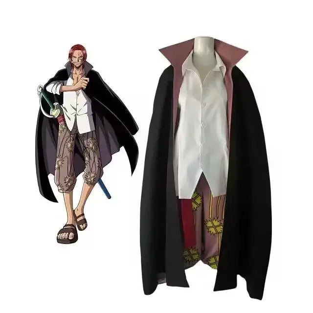 Costume Cosplay Shanks le Roux Film Red
