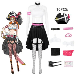Costume Cosplay One Piece Tenue d'Uta Film Red Édition Spéciale
