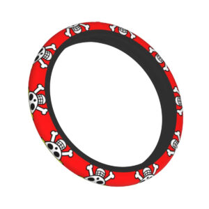 Couvre-volant One Piece motif Pirates Rouges