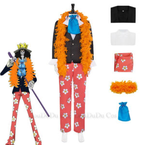 Costume Cosplay One Piece Brook Soul King