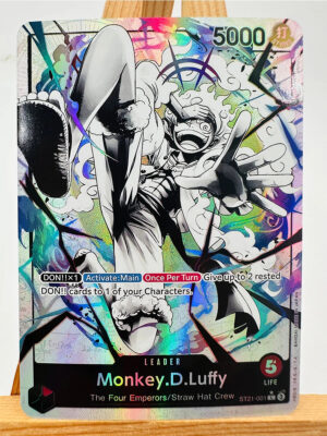 Carte One Piece TCG Monkey D. Luffy Gear 5 Victory Holo