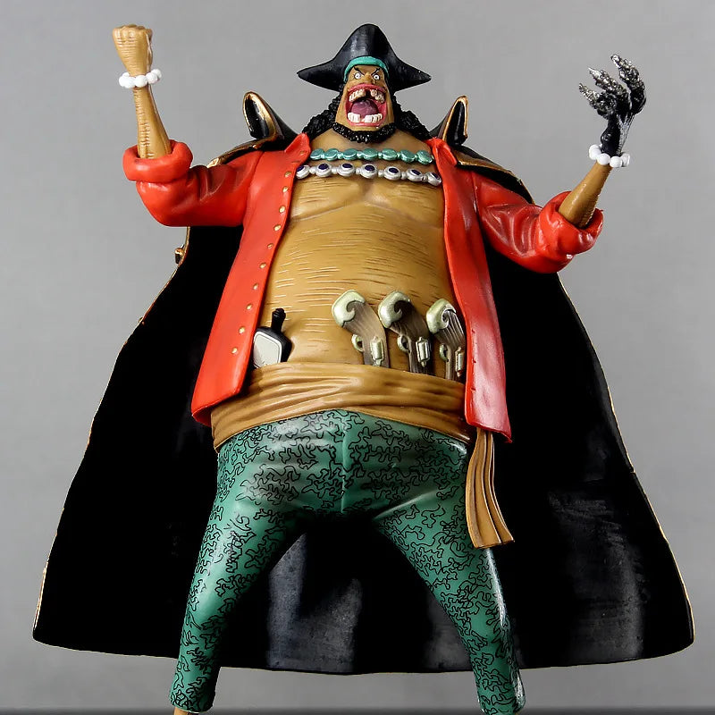 Statue One Piece Barbe Noire manteau noir