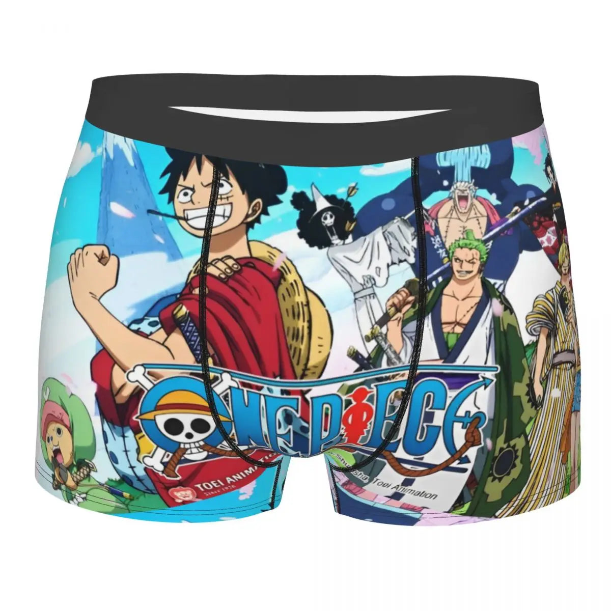 Boxer Trio Luffy Zoro Sanji Tailles S, M, L, XL, XXL