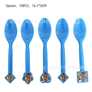 Lot de Cuillères One Piece Anniversaire Bleu