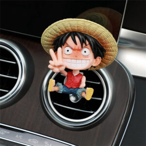 Figurine Luffy pour grille d’aération de voiture
