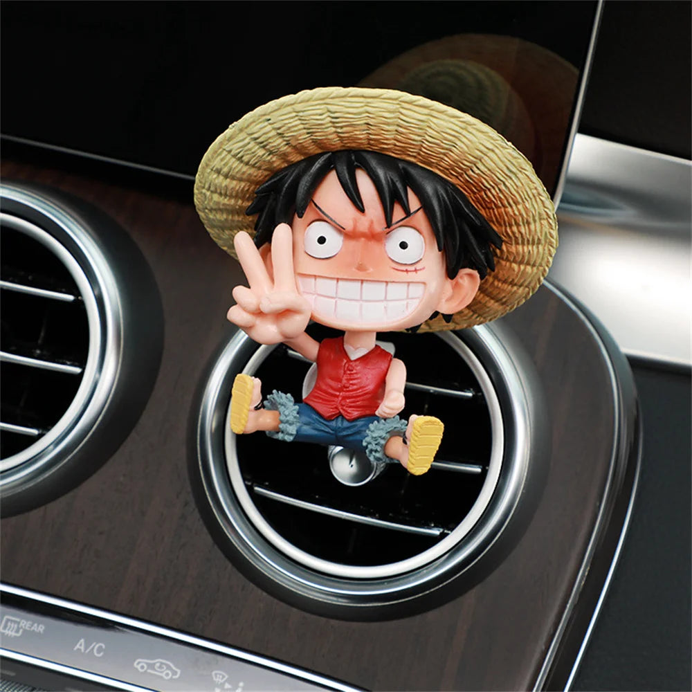 Figurine Luffy pour grille d’aération de voiture