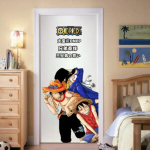 Tapisserie Murale One Piece Wanted Luffy & Zoro 60x40cm