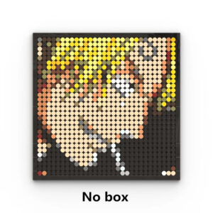 Tableau Pixel Art Zoro 25cmX25cmX0.5cm