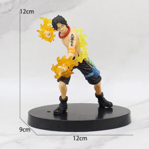 Figurine Portgas D. Ace Effets de Combat Jaunes