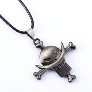 Collier One Piece Pendentif Jolly Roger Edward Newgate