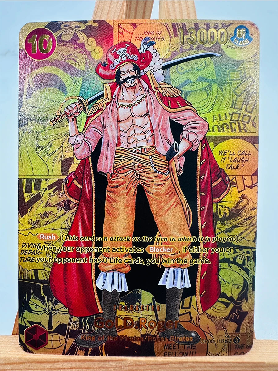 Carte One Piece TCG Gol D. Roger Holo Rare