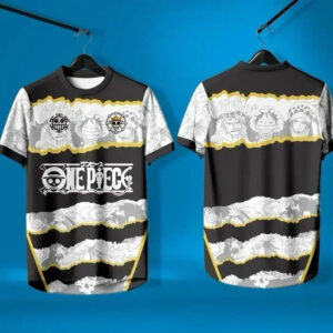T-shirt de sport One Piece Dragon & Vagues S à 3XL
