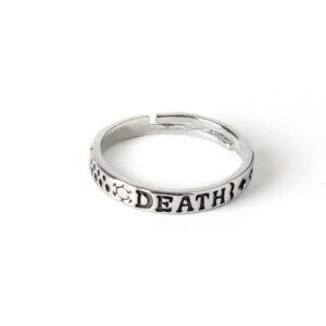 Bague One Piece Inscription Death Trafalgar Law
