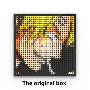 Tableau Pixel Art Zoro 25cmX25cmX0.5cm