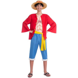 Déguisement Luffy du 7-8 Ans à L (Adulte)