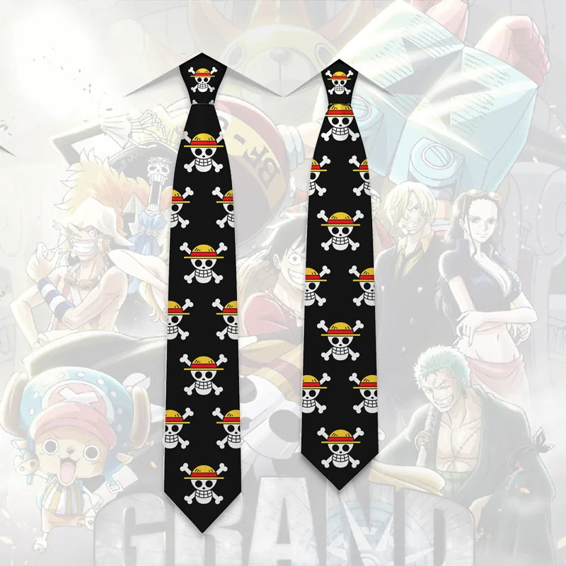 Cravate One Piece Jolly Roger