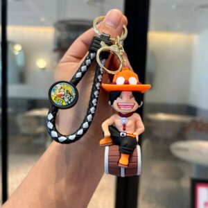 Porte-Clés Figurine One Piece Ace Classique