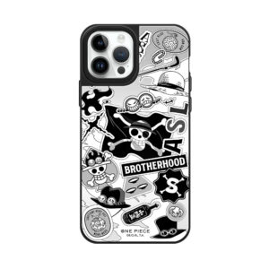 Coque iPhone One Piece Noir & Blanc iPhone 11 à 17