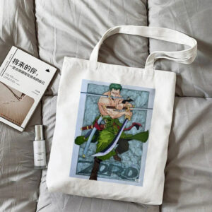 Sac Tote Bag One Piece Zoro Combat Épée
