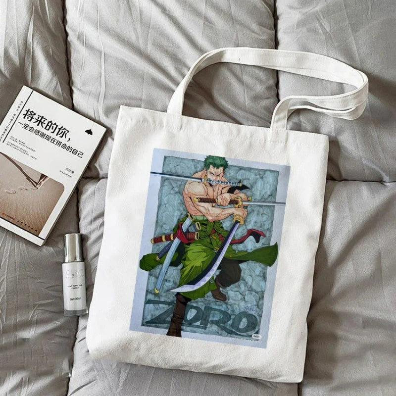 Sac Tote Bag One Piece Zoro Combat Épée