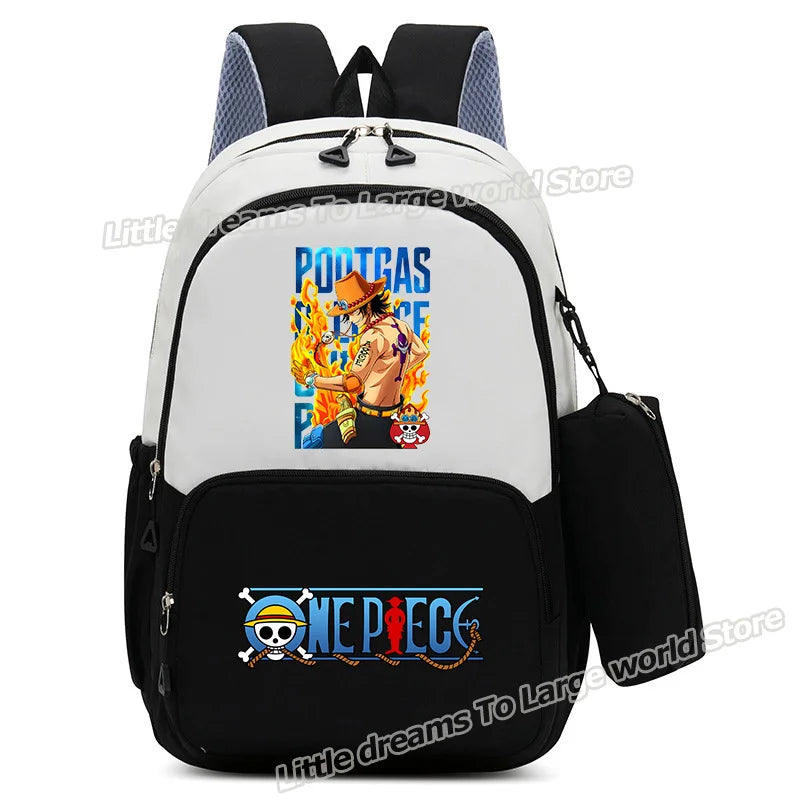 Sac à dos One Piece Luffy Pop Art multicolore