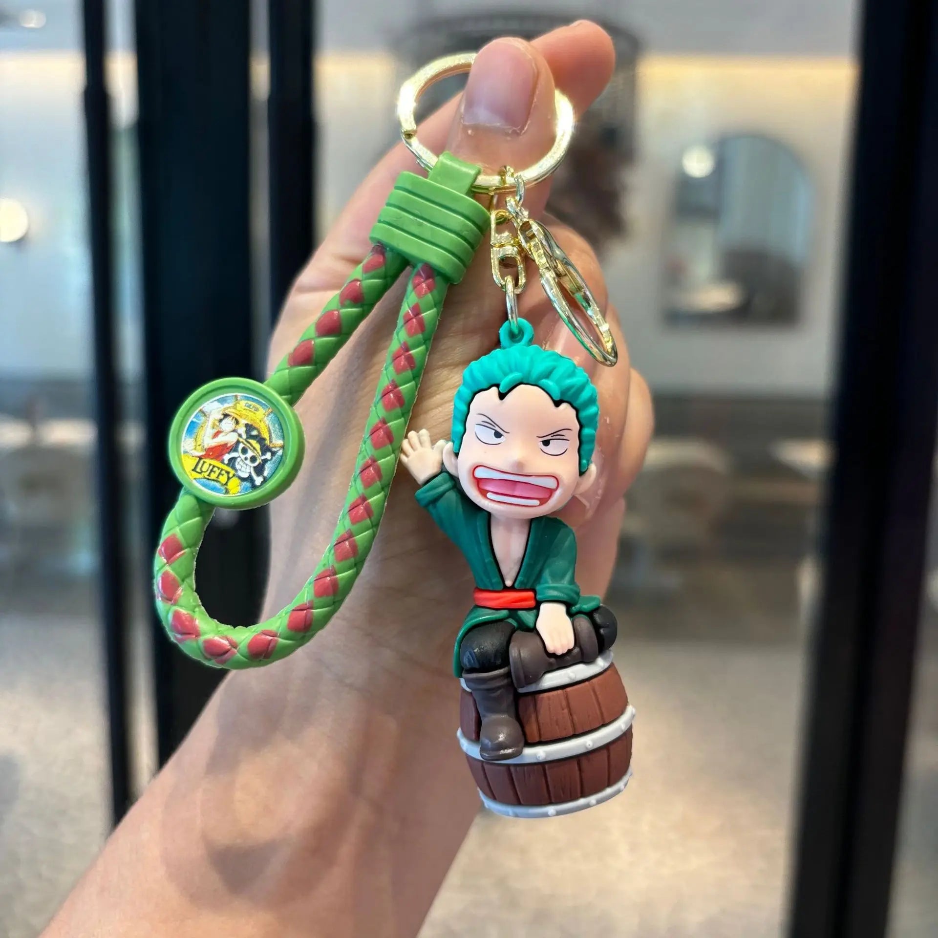 Porte-Clés Figurine One Piece Zoro Comique