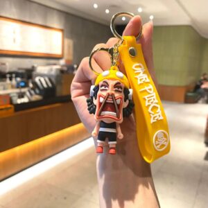 Porte-Clés One Piece Usopp Fond Jaune