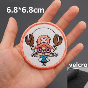 Écusson One Piece Chopper Médecin Cercle Marron