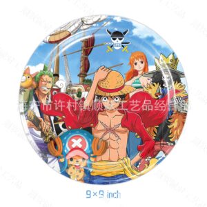 Assiette de Collection One Piece Nouveau Monde