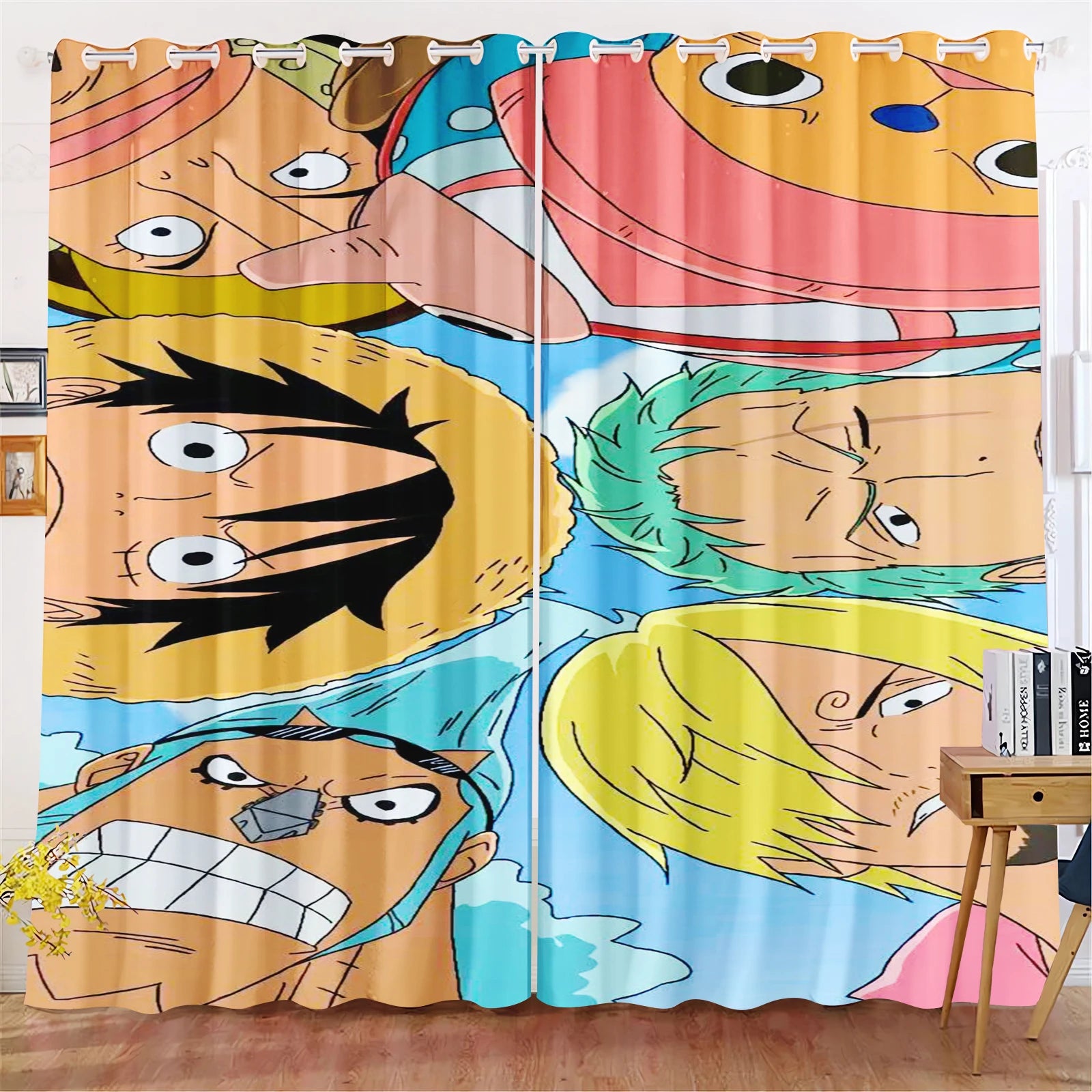 Rideau One Piece Mugiwara 100x140cm