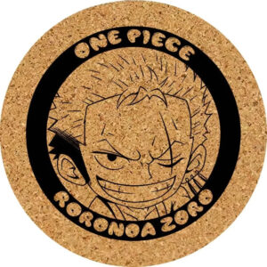 Dessous de Verre One Piece Wanted Zoro en Liège