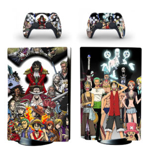 Stickers PS5 One Piece Alliance Luffy Law Nouveau Monde