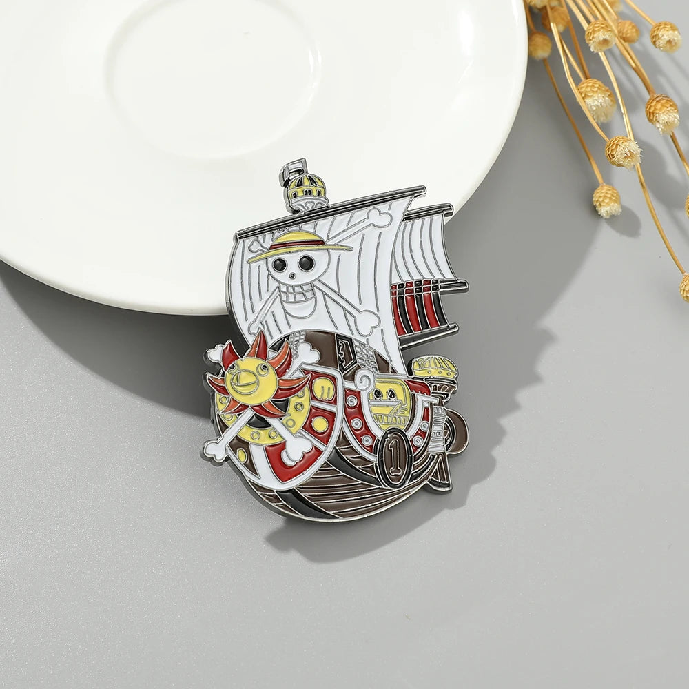 Broche One Piece Vogue Merry & Équipage – Image 2